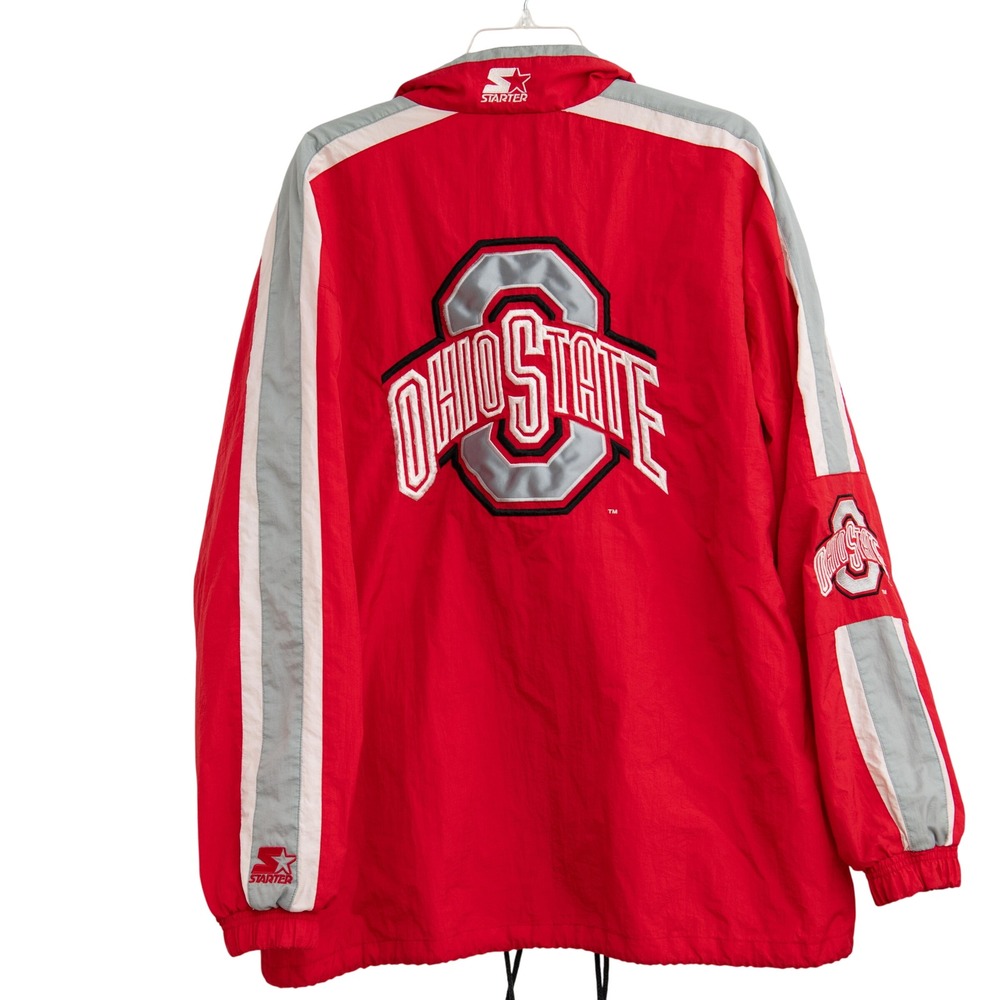 VTG Starter Ohio State Buckeyes Jacket Mens XL Y2K 90s Athletic‎ Retro Fan Gear